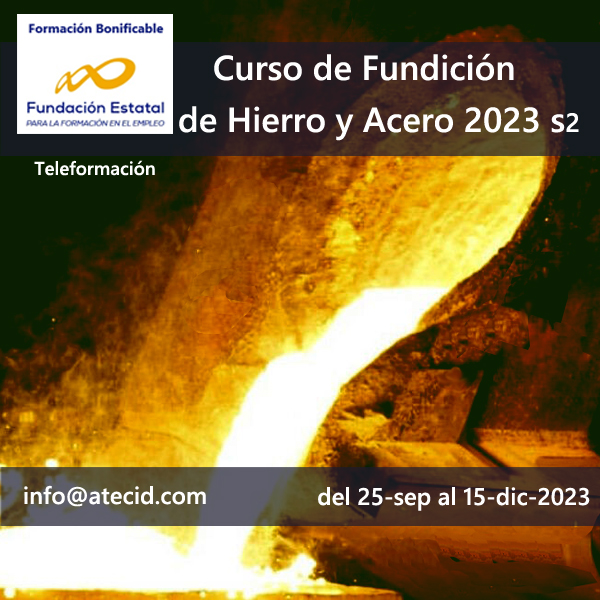 Curso Fundición Férrea 2023 s2, de sp a dic