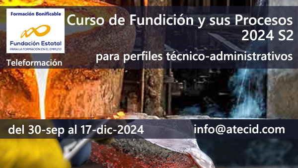 Curso "Fundición y sus procesos 2024 S2"