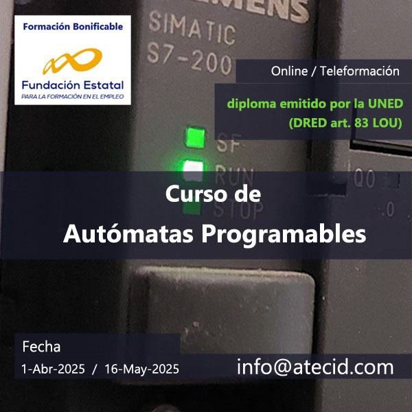 Curso online de Autómatas Programables - PLCs