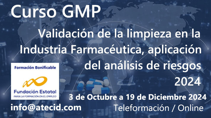 Curso - GMP Validación de la Limpieza