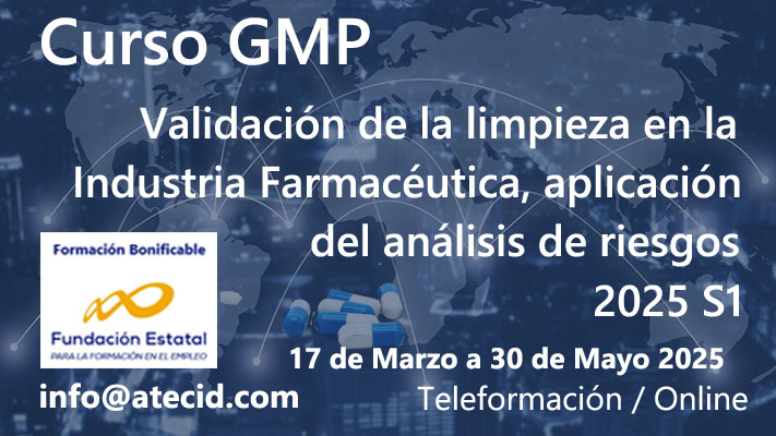 Curso - GMP Validación de la Limpieza 2025 S1