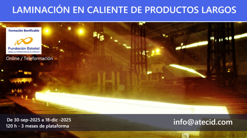 Curso de laminación en caliente de productos largos 2025 S2